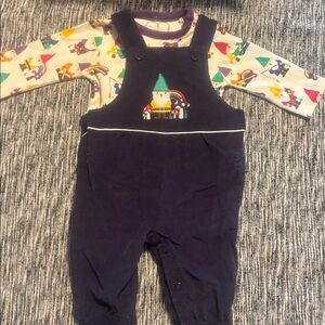Little Bird Unisex Baby Gnome Cord Dungarees